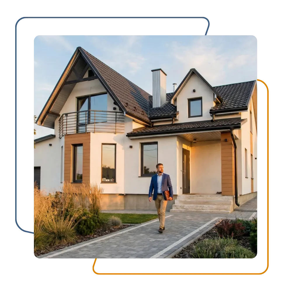 Homeowner evaluating mortgage refinance options