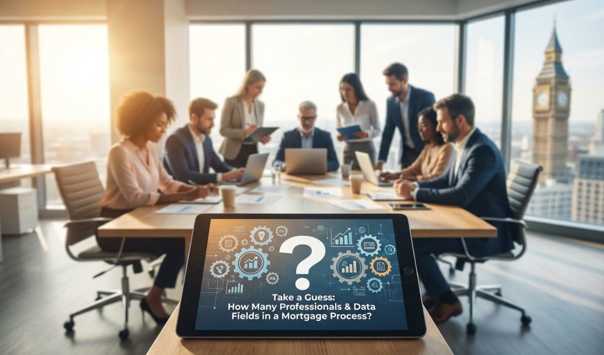 Take a Guess: How Many Professionals and Data Fields Are in a Typical Mortgage Process?
