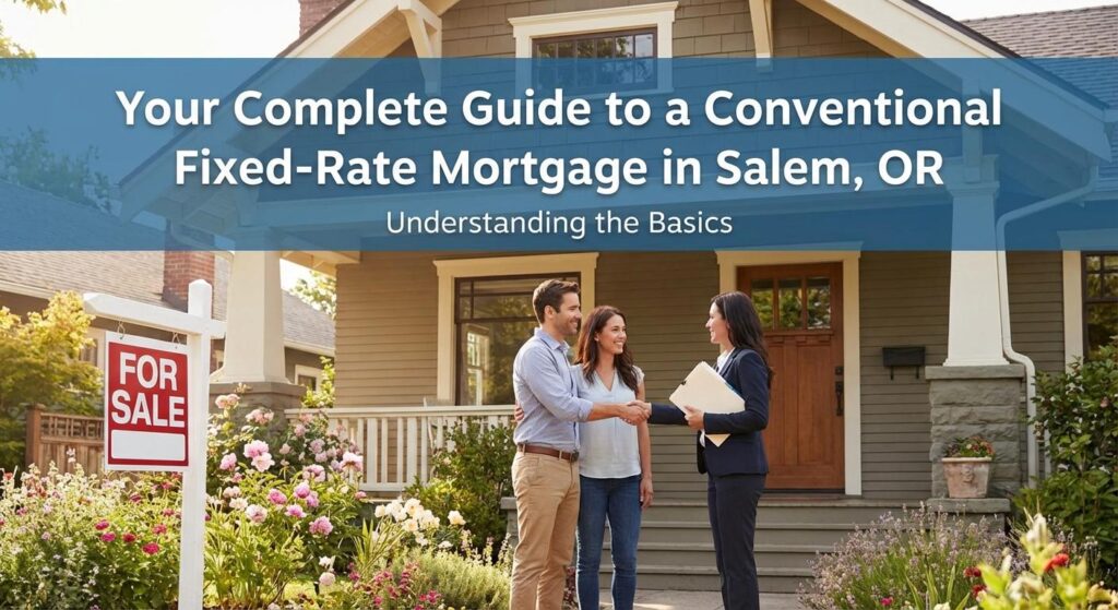 Create a professional hero image for this section. Context: Your Complete Guide to a Conventional Fi