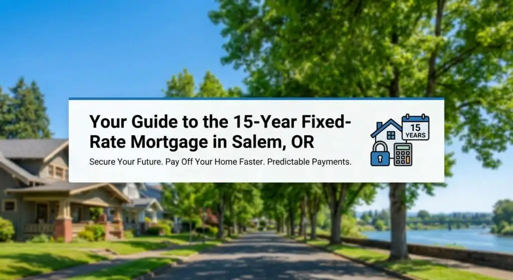 Create a professional hero image for this section. Context: Your Guide to the 15-Year Fixed-Rate Mor