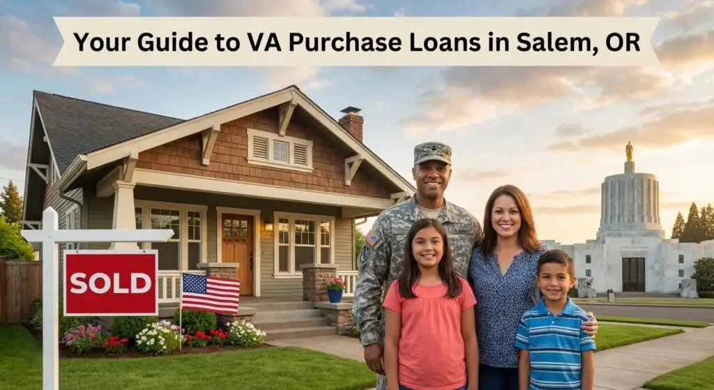 Create a professional hero image for this section. Context: Your Guide to VA Purchase Loans in Salem