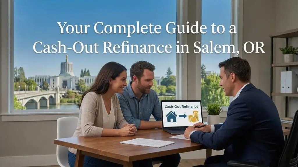 Create a professional hero image for this section. Context: Your Complete Guide to a Cash-Out Refina