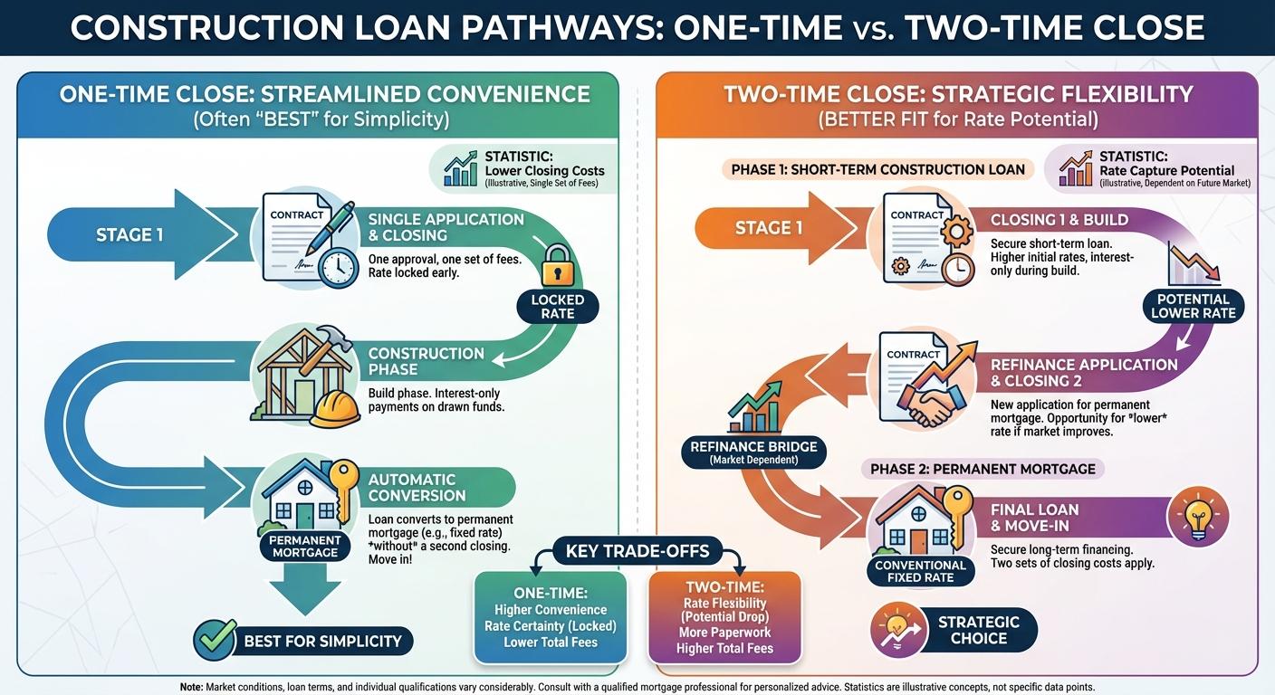 Create a professional infographic about this content. Context: While a one-time close offers fantast