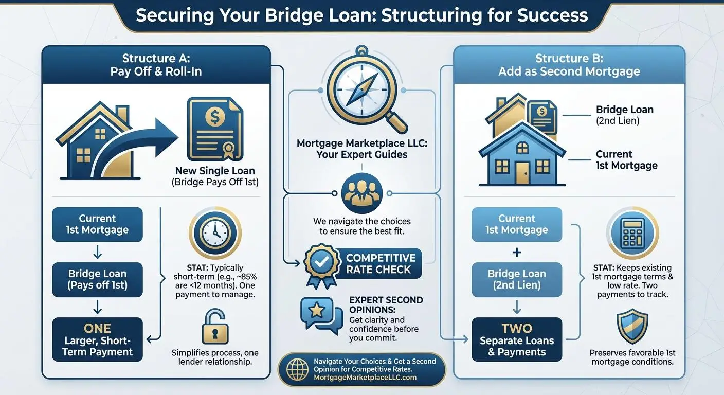 Create a professional infographic about this content. Context: When it comes to securing a bridge lo