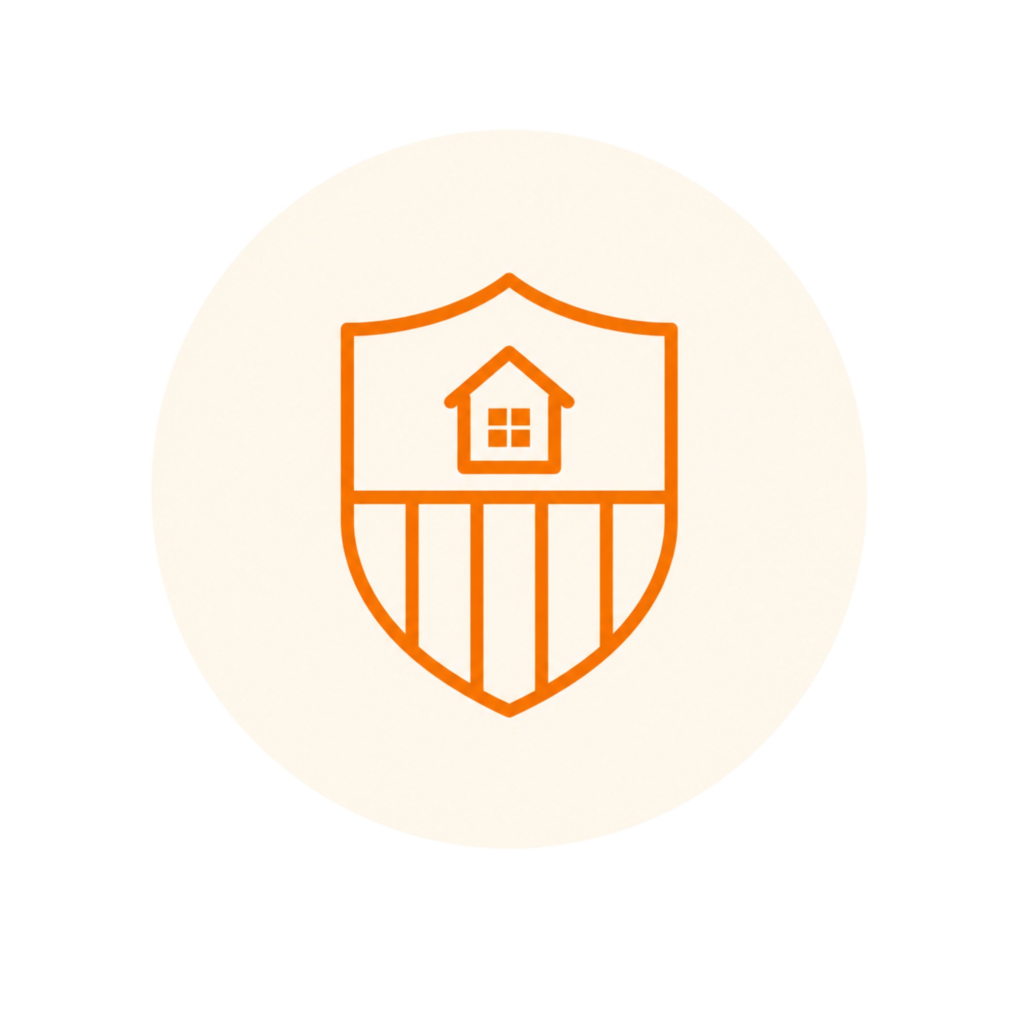 Icon representing 0% down VA and USDA loans