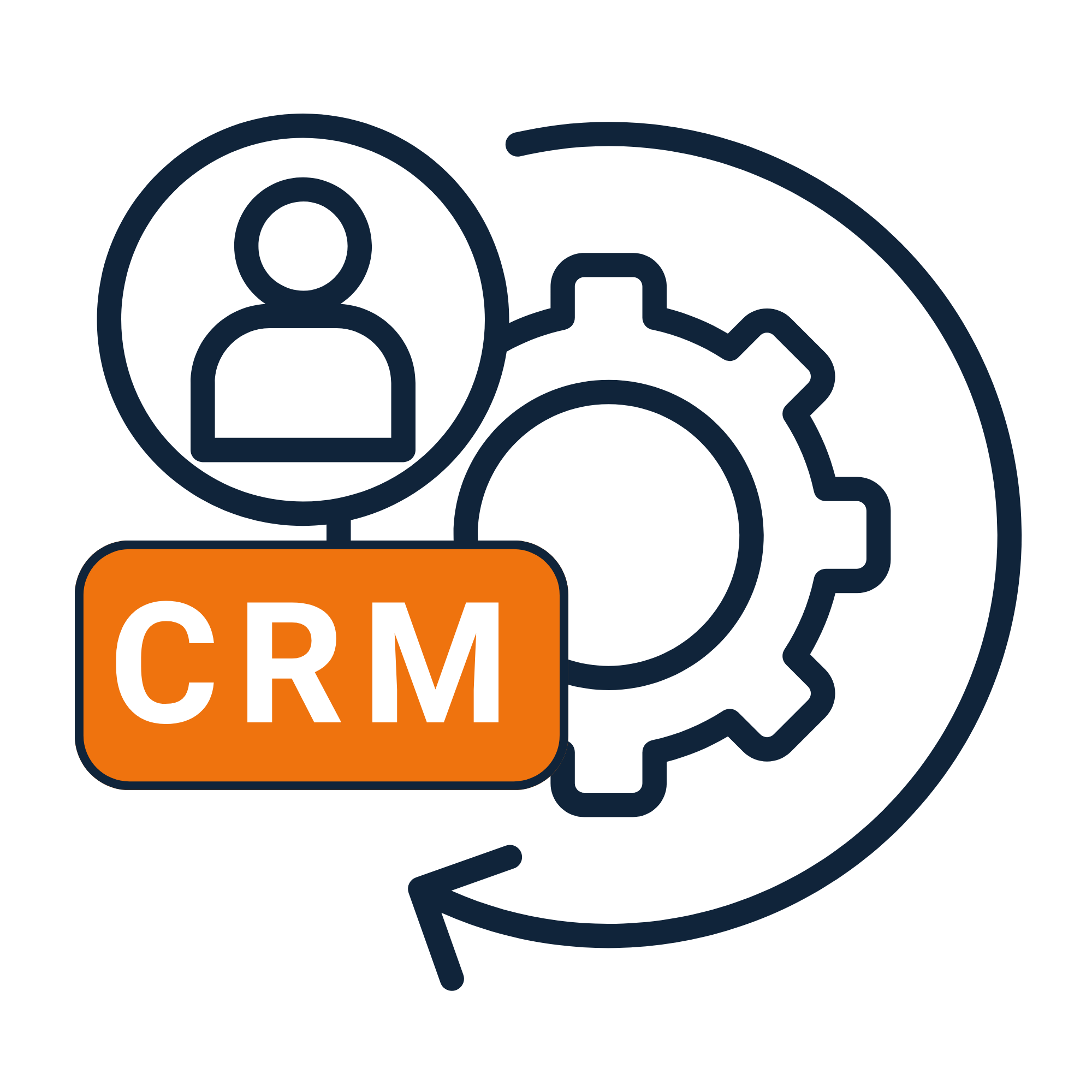 Smart built-in CRM for mortgage loan officers