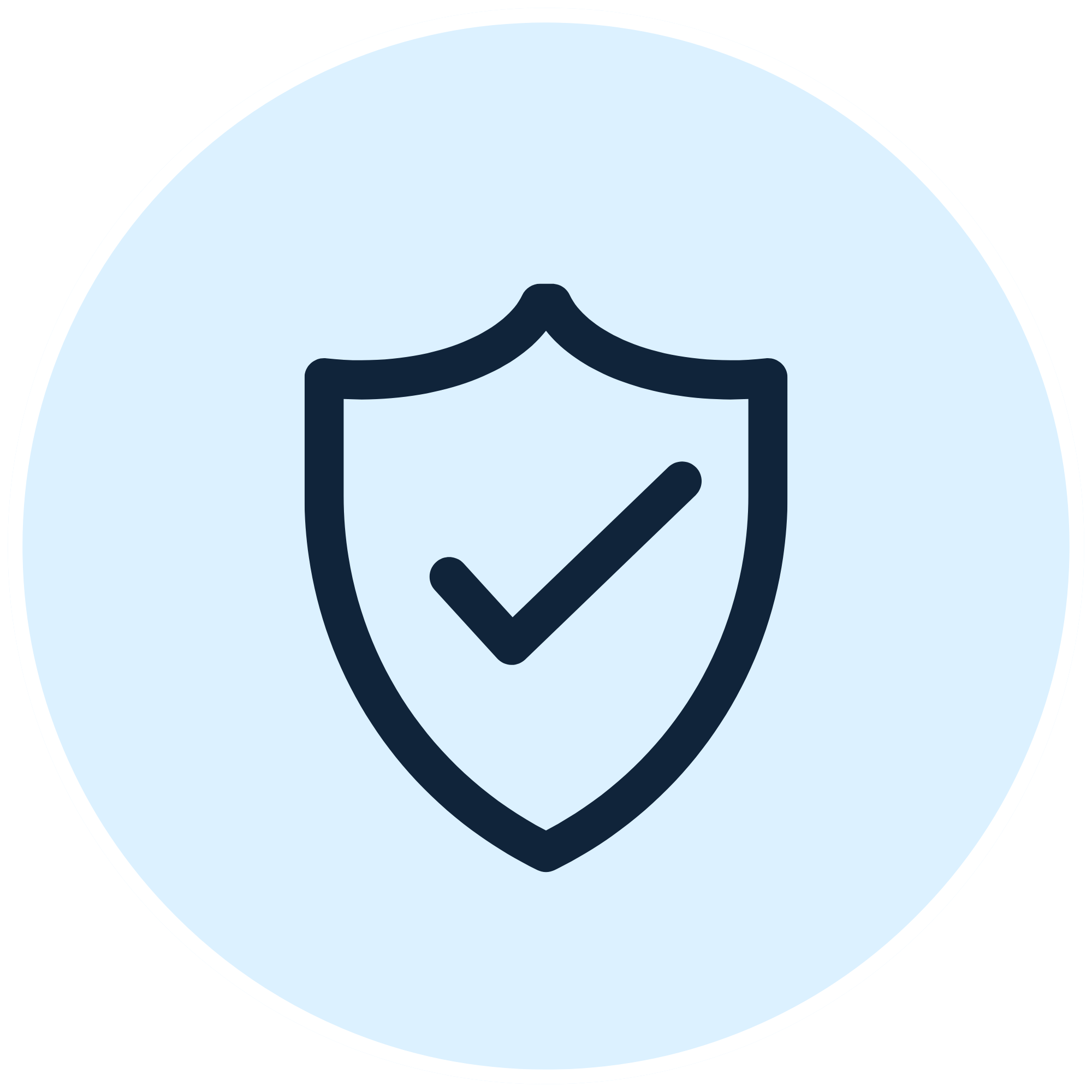 Group of people with checkmark representing benefits for community heroes.