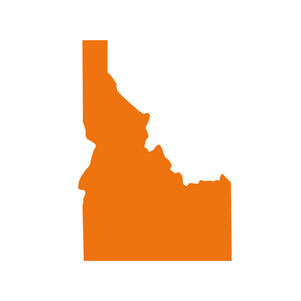 Silhouette of Idaho
