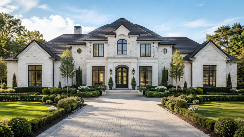 Higher-value home financed with a jumbo mortgage