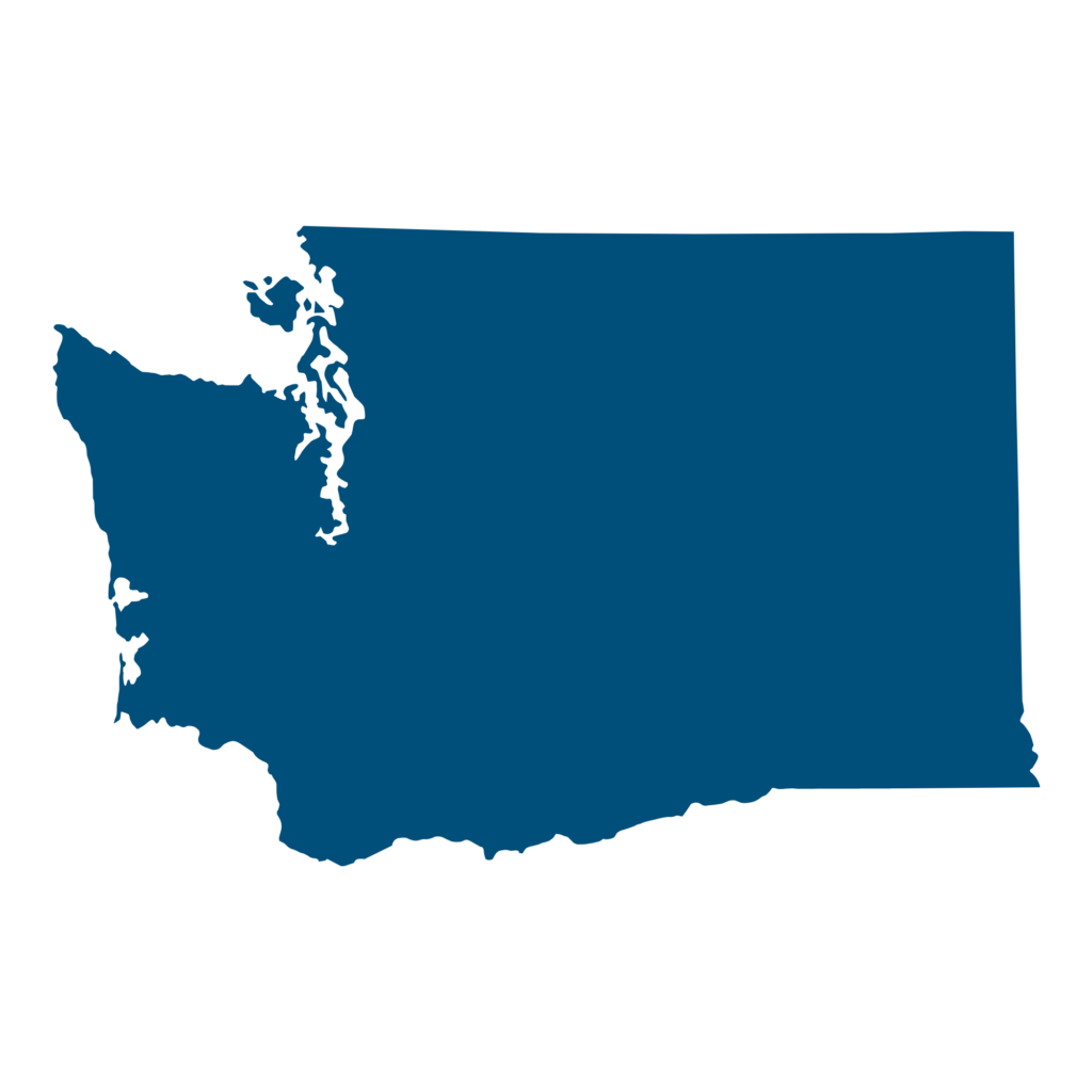 Silhouette of Washington