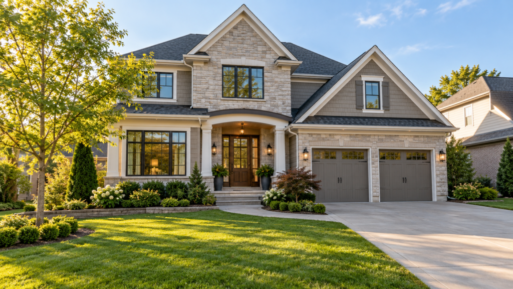 Higher-value single-family home representing mortgage loan amount considerations