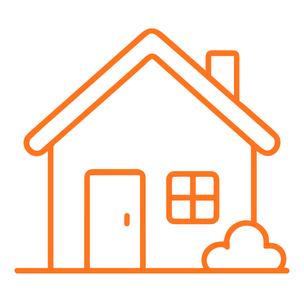 House icon representing USDA primary residence requirements
