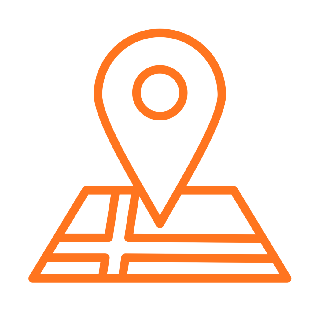 Map pin icon representing USDA eligible property location