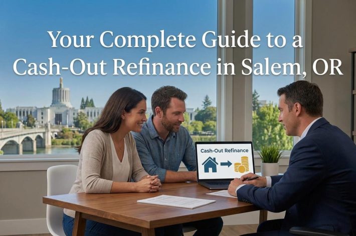Create a professional hero image for this section. Context: Your Complete Guide to a Cash-Out Refina